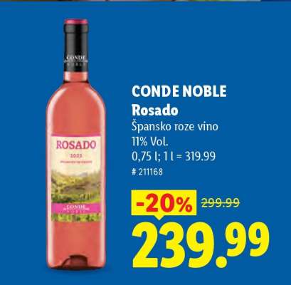 Conde Noble Rosado