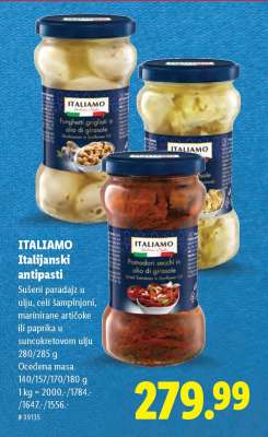 ITALIAMO Italijanski antipasti