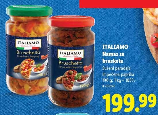 Italiamo Namaz za bruskete