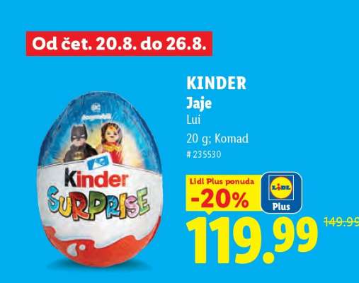KINDER JAJE