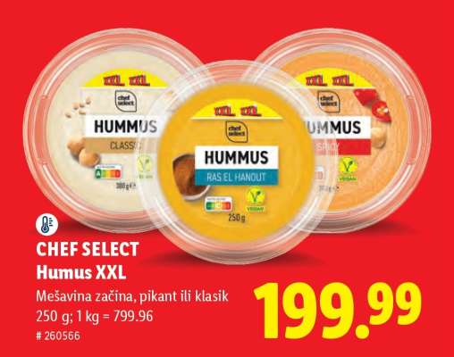 Chef Select Humus XXL