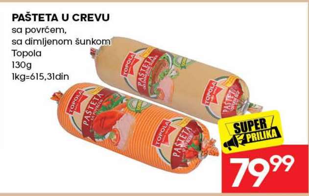 PAŠTETA U CREVU