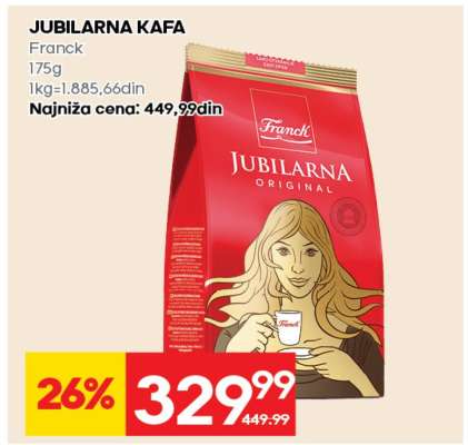 JUBILARNA KAFA