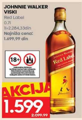 JOHNNIE WALKER VISKI
