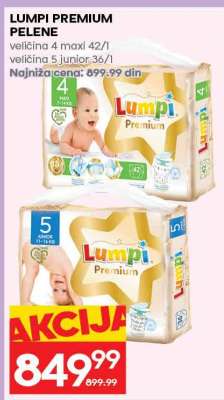 LUMPI PREMIUM PELENE