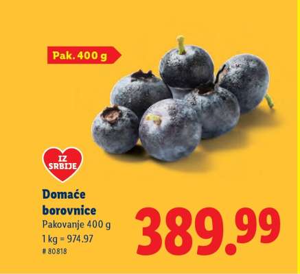 Domaće borovnice