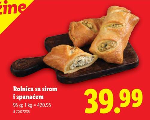 Rolnica sa sirom i spanaćem