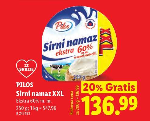 Pilos Sirni namaz XXL