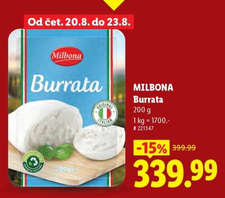Milbona Burrata