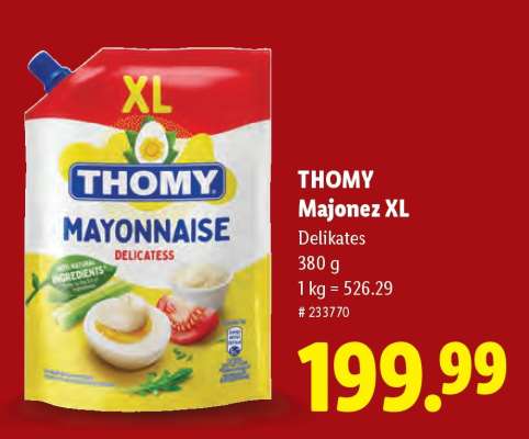 Thomy Majonez XL