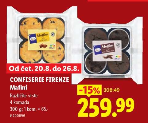 CONFISERIE FIRENZE Mafini