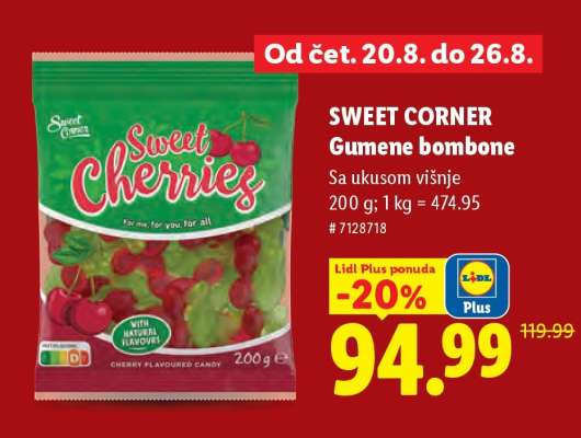 Sweet Corner Gumene bombone