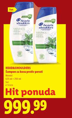 HEAD & SHOULDERS