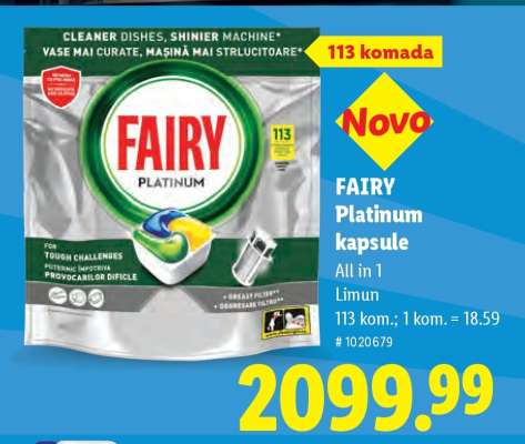 FAIRY Platinum kapsule