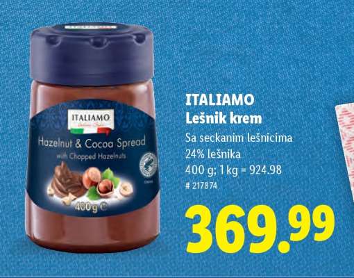 Italiamo Lešnik krem
