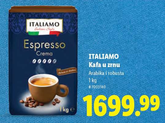 Italiamo Kafa u zrnu