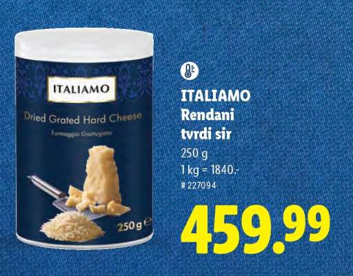 Italiamo Rendani tvrdi sir