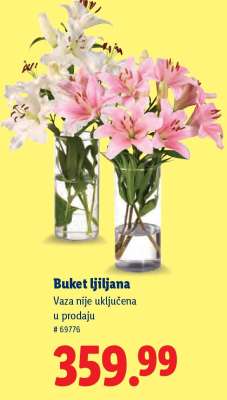 Buket ljiljana