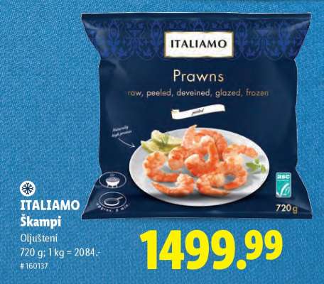 ITALIAMO Škampi