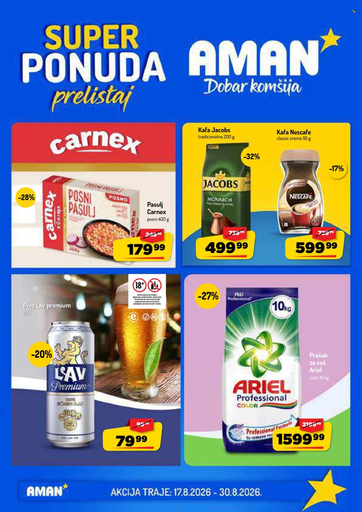 Aman katalog - 17.08.2026 - 30.08.2026. Stranica 1