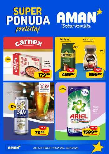 Aman katalog - 17.08.2026 - 30.08.2026.