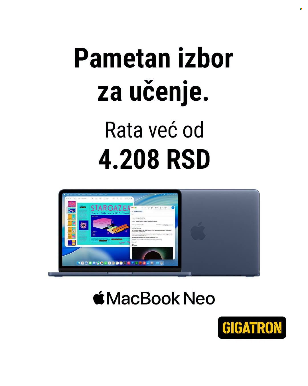 Gigatron katalog. Stranica 1