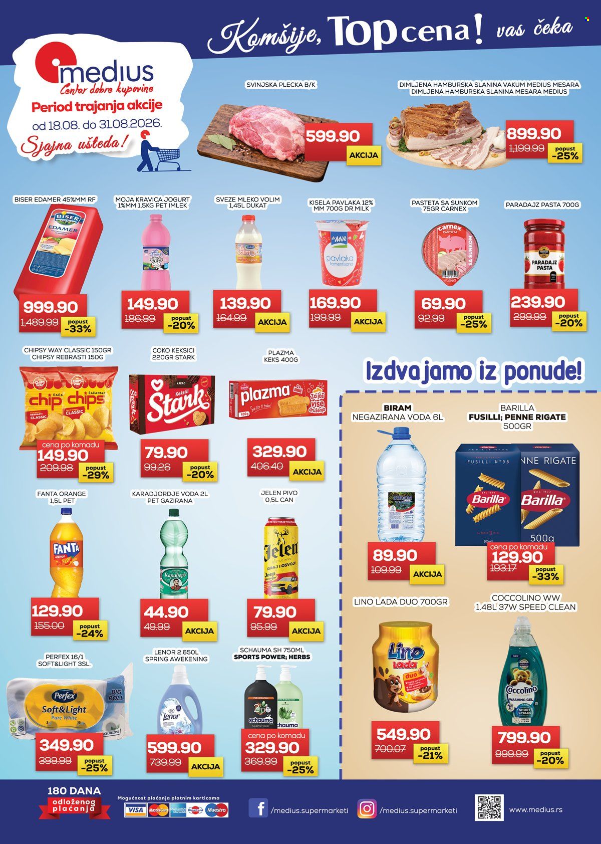 Medius katalog - 18.08.2026 - 31.08.2026. Stranica 1