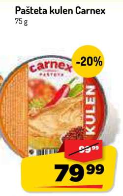 Pašteta kulen Carnex