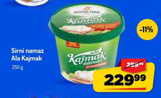 Sirni namaz Ala Kajmak