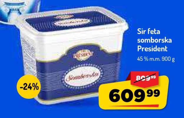 Sir feta somborska President