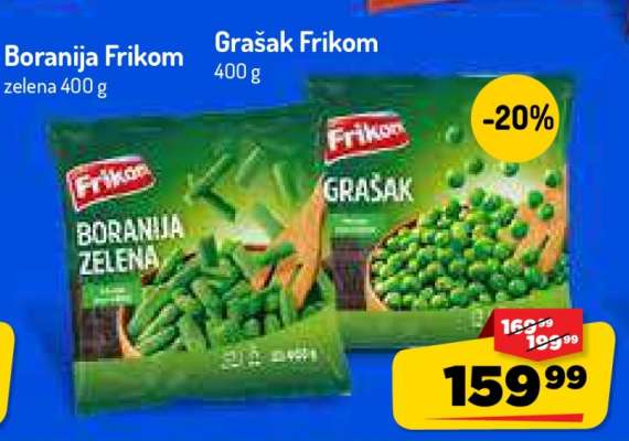 Boranija Frikom zelena 400 g
