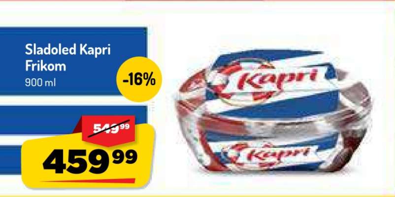 Sladoled Kapri Frikom