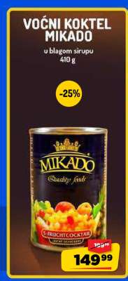 Voćni koktel Mikado
