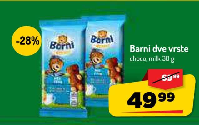 Barni dve vrste