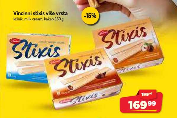 Vincinni stixis više vrsta