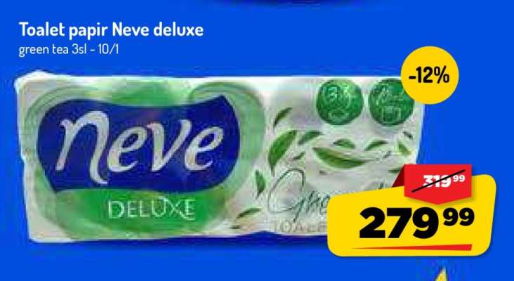Toalet papir Neve deluxe
