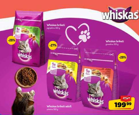 Whiskas briketi