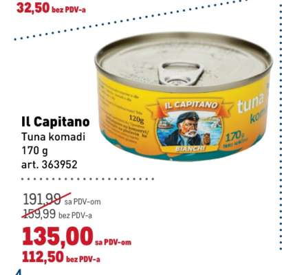 Il Capitano Tuna komadi