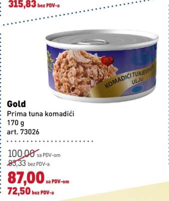 Gold Prima tuna komadići
