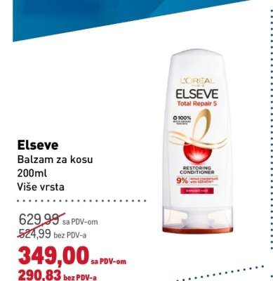 Elseve Balzam za kosu
