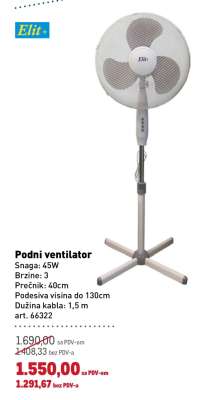 Podni ventilator