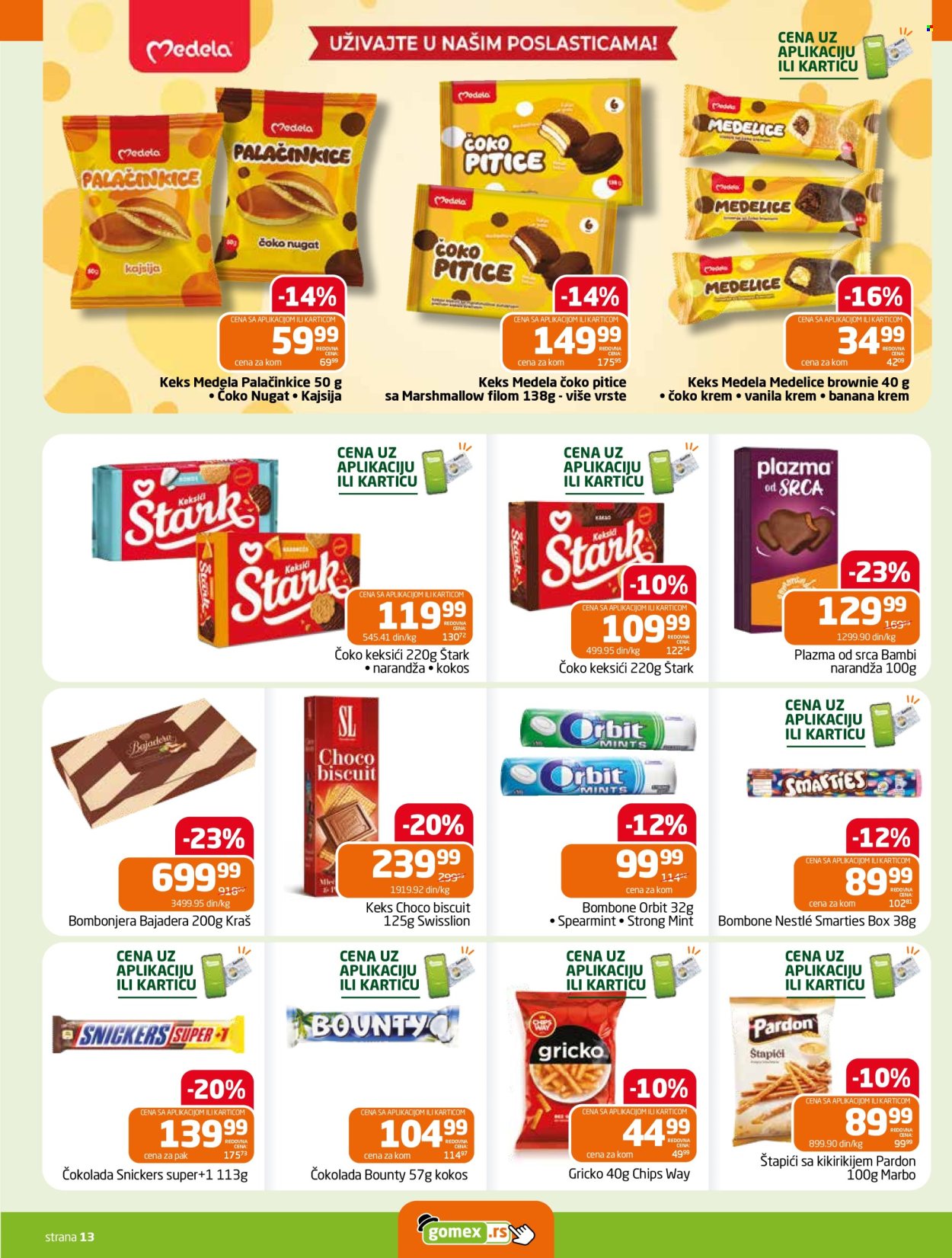 Gomex katalog - 19.08.2026 - 01.09.2026. Stranica 13