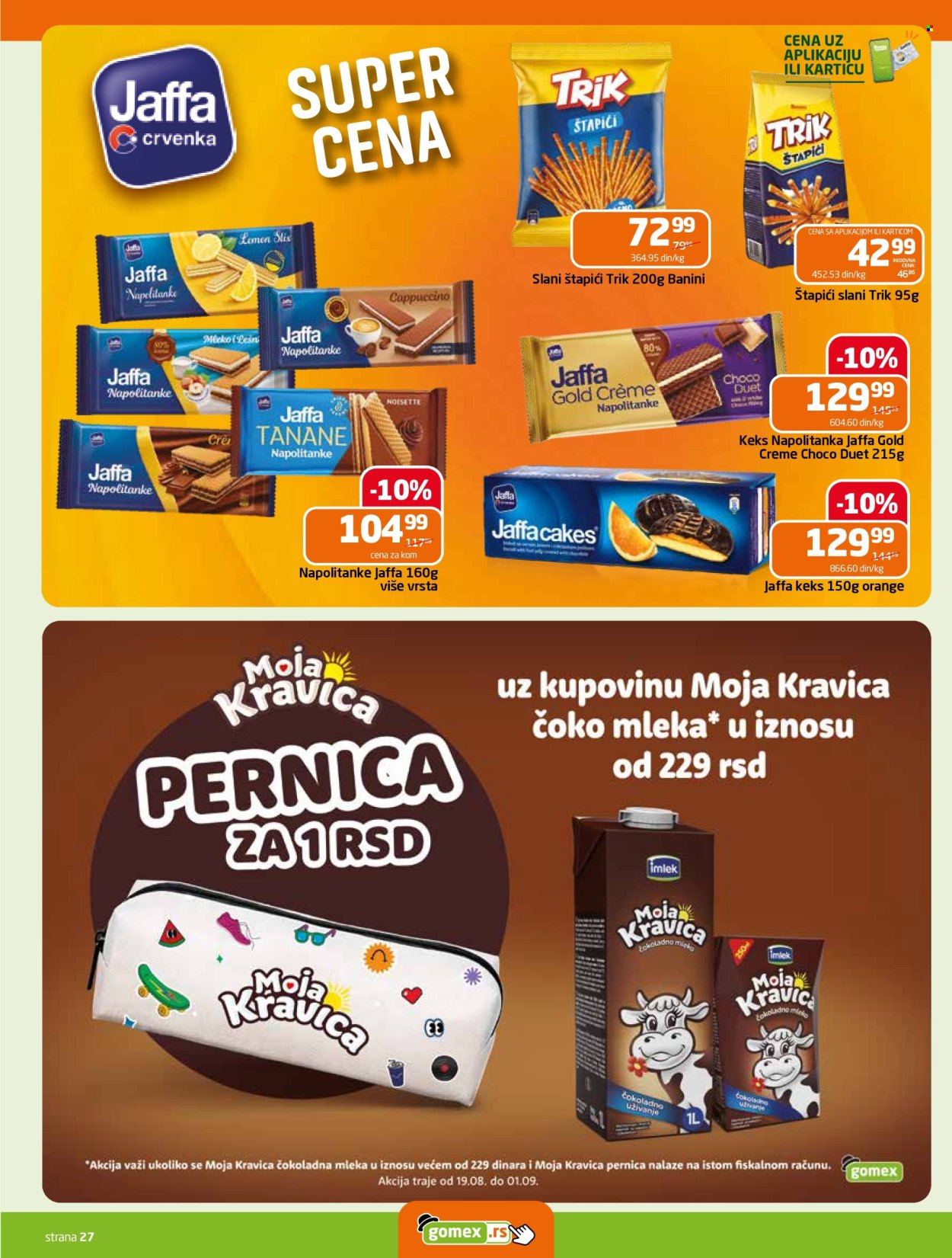 Gomex katalog - 19.08.2026 - 01.09.2026. Stranica 27