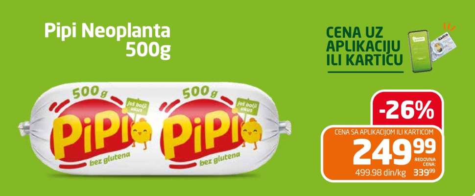Pipi Neoplanta 500g
