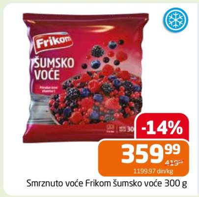 Frikom šumsko voće 300 g