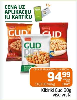Kikiriki Gud 80g