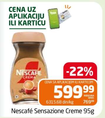 Nescafé Sensazione Creme 95g