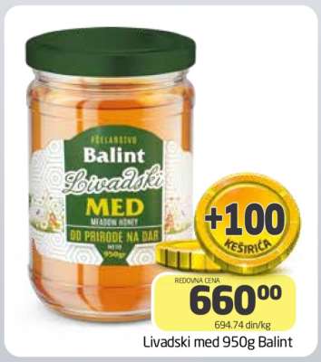 Livadski med 950g Balint