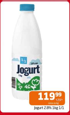 Jogurt 2.8% 1kg 1/1