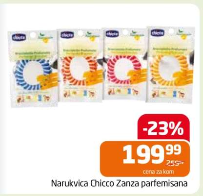 Narukvica Chicco Zanza parfemisana